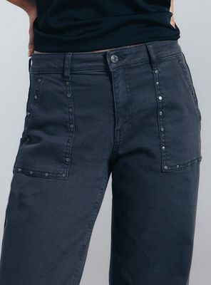 Imagen 2 del producto Jeans Culotte Tachas