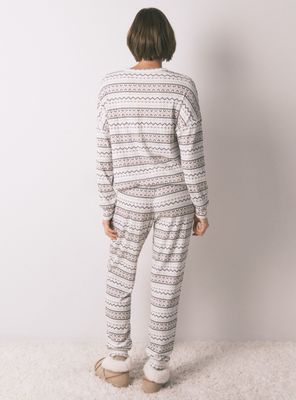 Imagen 2 del producto Pijama Largo Punto Cálido Suave Cenfas Mickey