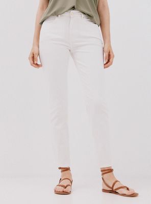 Pantalón Pitillo Crop Cierre