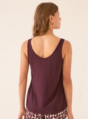 Imagen 2 del producto Polera Tirantes Viscosa Granate