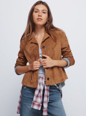 Imagen 2 del producto Chaqueta Antelina Corta Botones