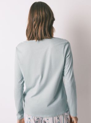 Imagen 2 del producto Camiseta Manga Larga Caída Algodón