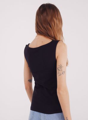 Imagen 2 del producto Polera Escote Barca Algodón