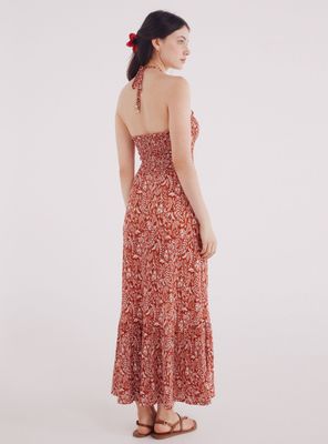 Imagen 2 del producto Vestido Midi Cuerpo Nido de Abeja