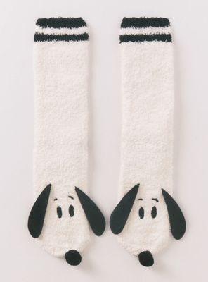 Imagen 2 del producto Calcetín Largo Snoopy Blanco