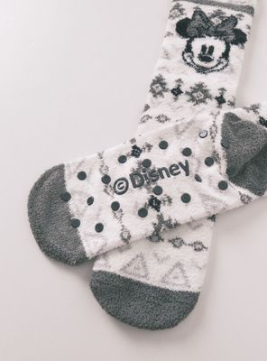 Imagen 2 del producto Calcetín Largo Minnie Pelo Print Cenefas