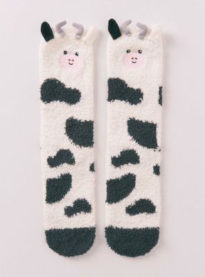 Imagen 2 del producto Calcetín Largos Pelo Print Vaca 3D