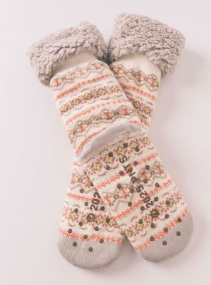 Imagen 2 del producto Calcetín Largos Pelo Print Cenefas Snoopy