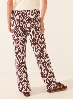 Imagen 2 del producto Pantalón Largo Viscosa Estampado Flores