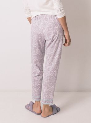 Imagen 2 del producto Pantalón Largo Carrot Algodón Lila