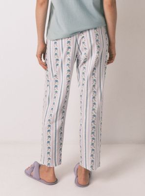 Imagen 2 del producto Pantalón Largo Carrot Algodón Cenefas