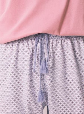 Imagen 2 del producto Pantalón Skinny Algodón Print Geométrico