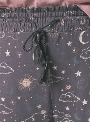 Imagen 2 del producto Pantalón Largo Algodón Estampado Astral