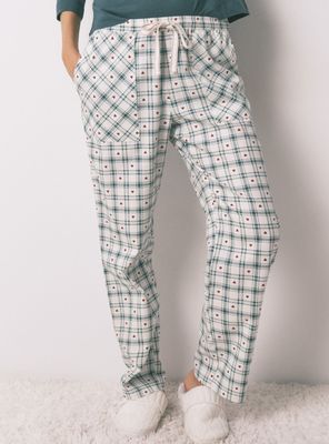 Imagen 1 del producto Pantalón Largo Franela Estampado Cuadros