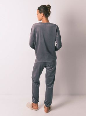 Imagen 2 del producto Pijama Terciopelo Suave Brillo Color