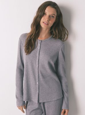 Imagen 2 del producto Pijama Largo Canalé Suave Brillo