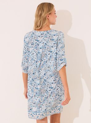 Imagen 2 del producto Camisola Corta Viscosa Flores