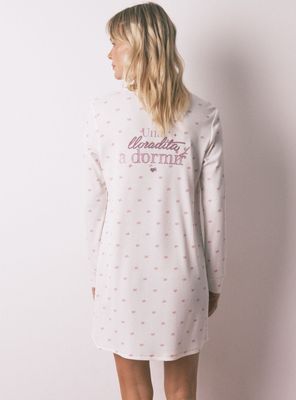 Imagen 2 del producto Camisón La Vecina Rubia Tejido Waffle