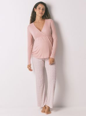 Pijama Capri Maternity Técnica Canalé