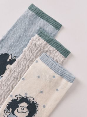 Imagen 2 del producto Pack 3 Calcetín Cortos Mafalda