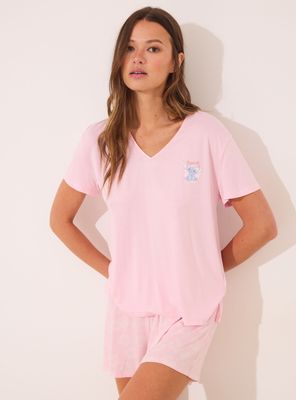 Pijama Corto Lilo y Stitch