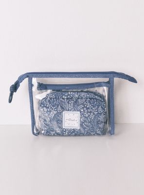 Imagen 2 del producto Pack 3 Neceser Prints Variados Azul y Blanco