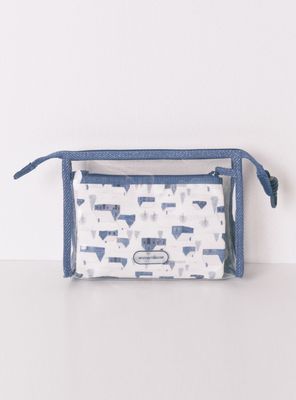 Imagen 1 del producto Pack 3 Neceser Prints Variados Azul y Blanco