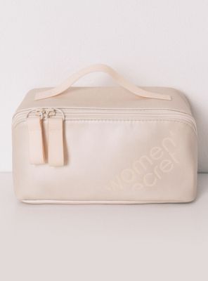 Imagen 1 del producto Neceser Pequeño Rubber Marfil Metalizado