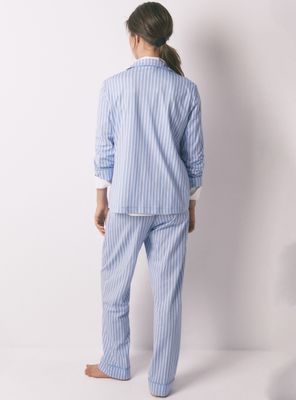 Imagen 2 del producto Pijama Camisero Largo Algodón Rayas