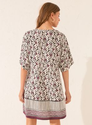 Imagen 2 del producto Camisola Midi Estampado Hojas