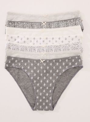 Pack 7 Calzón Clásicos Algodón Multicolor