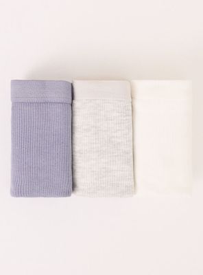 Imagen 2 del producto Pack 3 Colaless Canalé Algodón