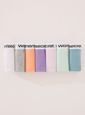 Imagen 2 del producto Pack 7 Calzón Clásicos Algodón Colores Vivos