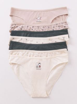 Imagen 1 del producto Pack 7 Calzón Clásicos Snoopy Multicolor