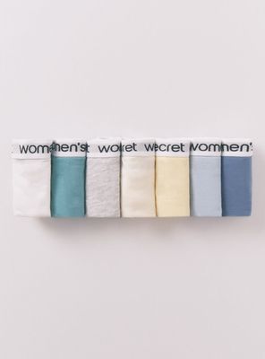 Imagen 2 del producto Pack 7 Calzón Clásico Logo Blanco