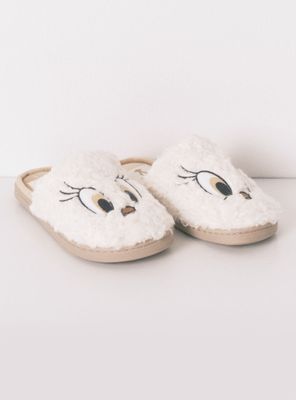 Imagen 2 del producto Pantuflas Casa Corderito Blanco Piolín