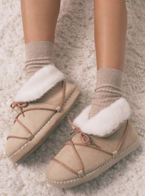 Imagen 1 del producto Pantuflas Antelina Beige