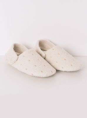 Imagen 2 del producto Pantuflas Casa Corderito Blanco Brillo