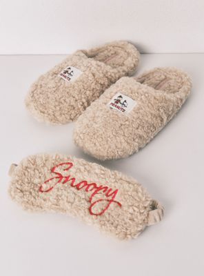 Imagen 1 del producto Pack Regalo Pantuflas y Antifaz Corderito Snoopy