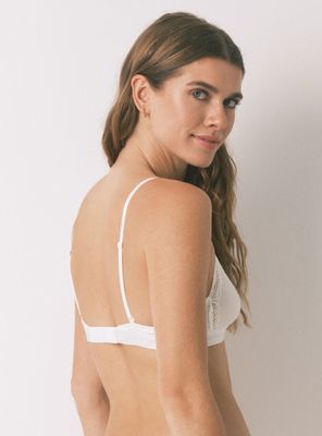 Imagen 2 del producto Sostén Triangular Natural Algodón