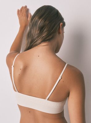 Imagen 2 del producto Top sin Costuras Natural Animal Print Beige