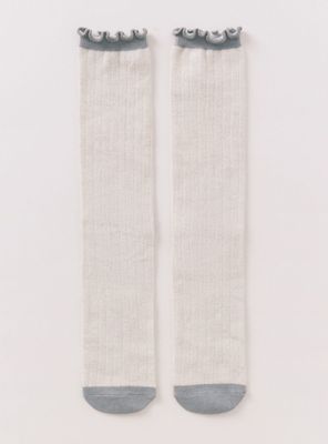 Imagen 2 del producto Calcetín Largo Canalé Ecru Tostado