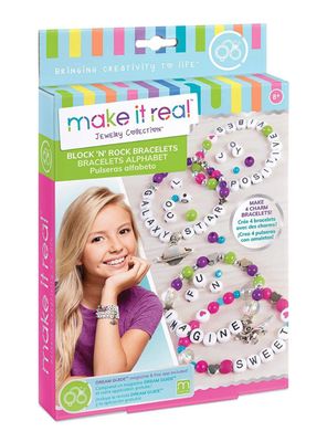 Set Pulseras con Letras 48 Piezas
