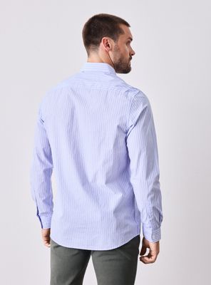 Imagen 2 del producto Camisa Manga Larga Vestir Poplin Doble Lineas