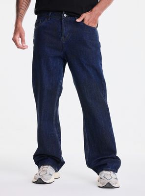 Imagen 1 del producto Jeans Relaxed Ed Hardy Manchado con Estampado Trasero