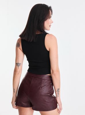 Imagen 2 del producto Polera Tipo Corset y Cierre