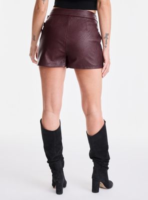 Imagen 2 del producto Falda Skort con Hebillas Metálicas