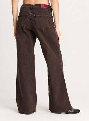 Imagen 2 del producto Jeans Wide Leg Café