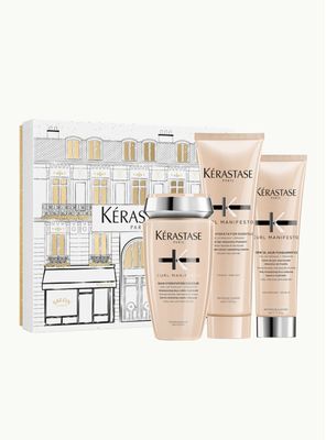 Set Shampoo 250ml + Acondicionador 250ml + Texturizante 150ml Cabello Rizado Kérastase