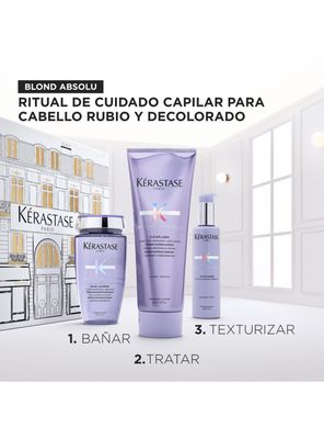 Imagen 2 del producto Set Blond Absolu Iluminador Hidratante Shampoo 250 ml + Acondicionador 250 ml + Texturizante 150 ml